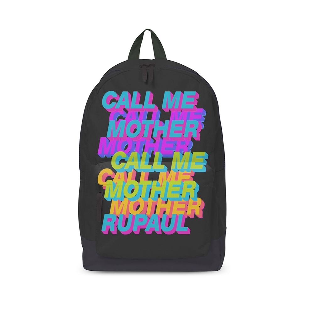 Rocksax RuPaul - Call Me Mother Sac à dos - Noir